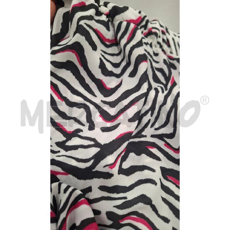 VESTITO DONNA MARC ELLIS ZEBRATO AVANTI CORTO E DIETRO LUNGO | Mercatino dell'Usato Salerno fratte 5
