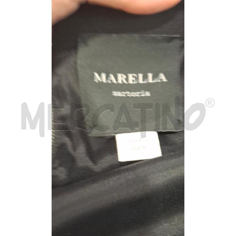 VESTITO DONNA MARELLA SARTORIA NERO RICH. BEIGE TG. 44 | Mercatino dell'Usato Salerno fratte 3