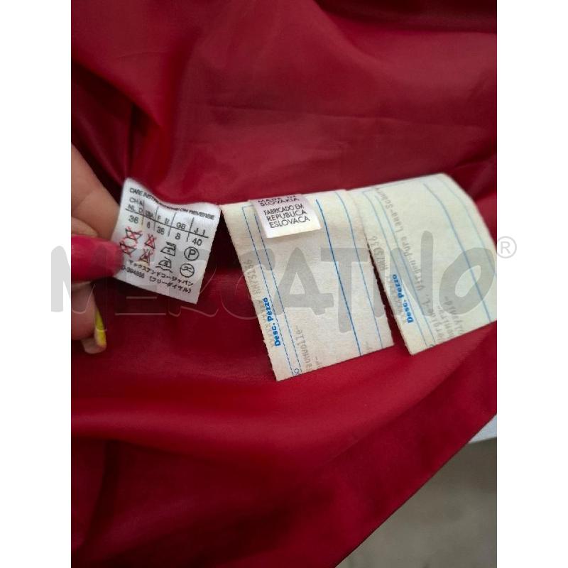 VESTITO DONNA MAX & CO ROSSO | Mercatino dell'Usato Salerno fratte 4