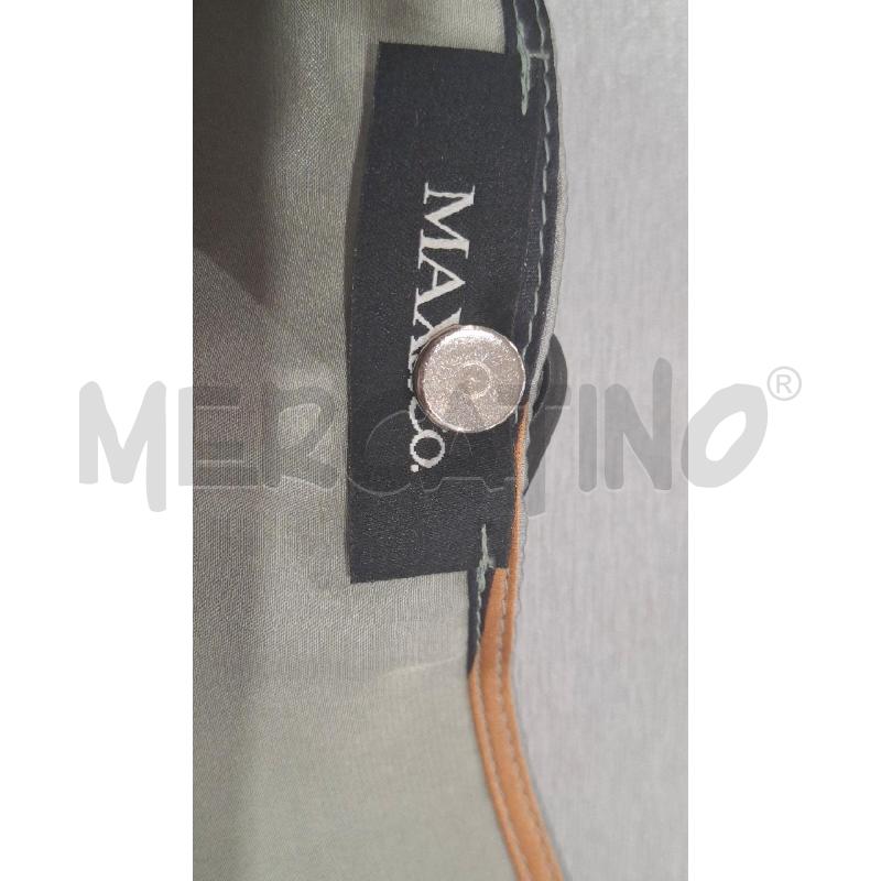VESTITO DONNA MAX & CO VERDE GRIGIO BEIGE 100X100 SETA | Mercatino dell'Usato Salerno fratte 3