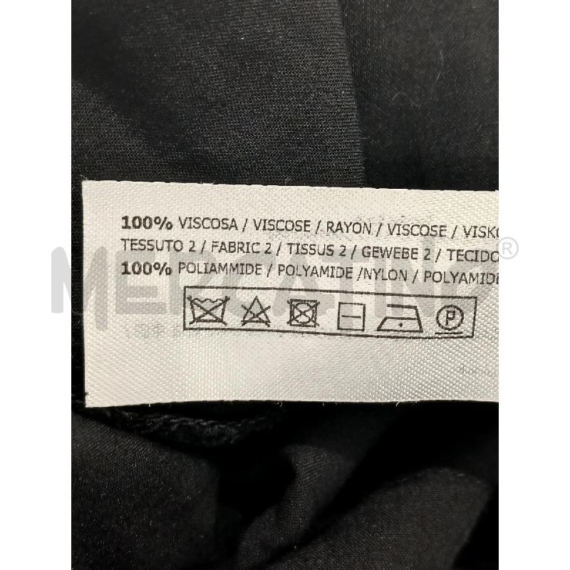 VESTITO DONNA MY TWIN TWINSET NERO CON SOTTOVESTE | Mercatino dell'Usato Salerno fratte 4