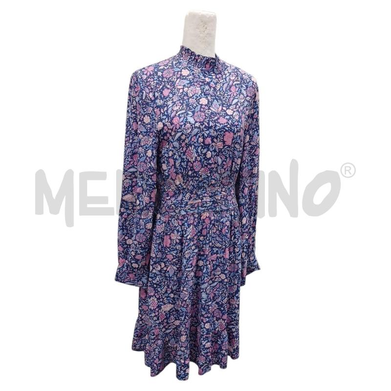 VESTITO DONNA NICE & CHIC VIOLA FANT. A FIORI CARTELLINATO | Mercatino dell'Usato Salerno fratte 1