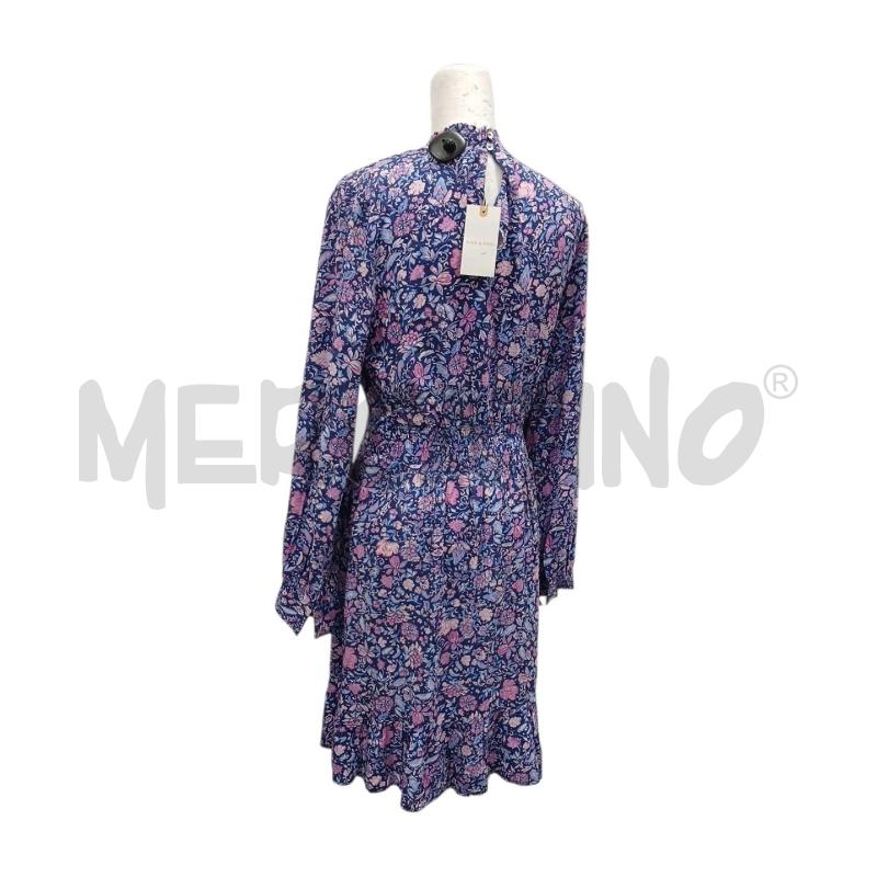 VESTITO DONNA NICE & CHIC VIOLA FANT. A FIORI CARTELLINATO | Mercatino dell'Usato Salerno fratte 2
