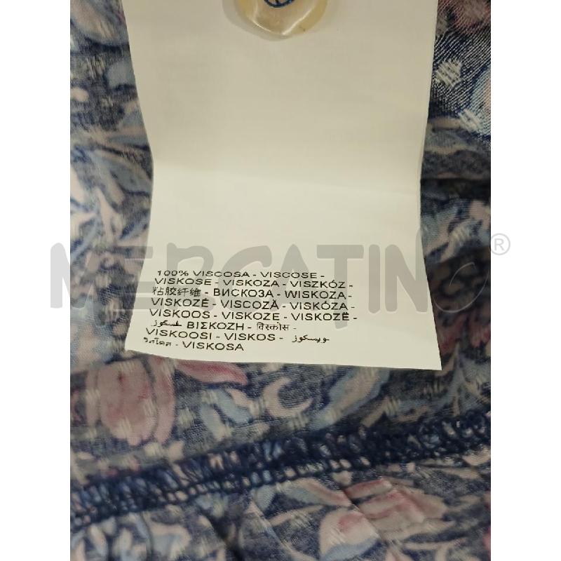 VESTITO DONNA NICE & CHIC VIOLA FANT. A FIORI CARTELLINATO | Mercatino dell'Usato Salerno fratte 4