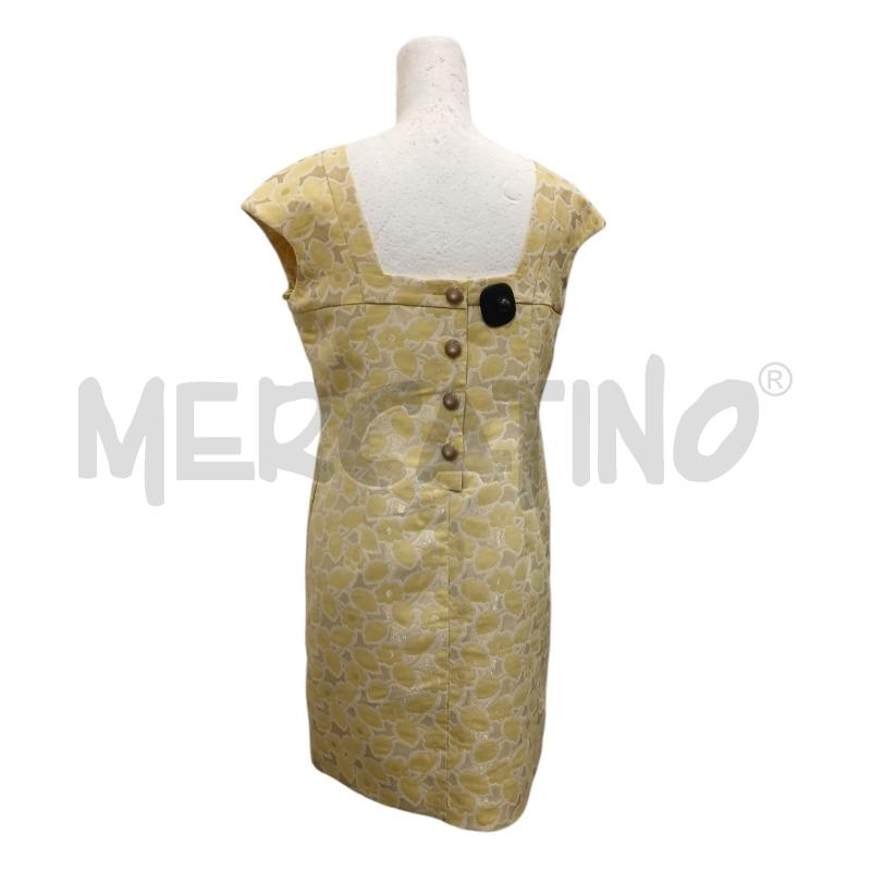 VESTITO DONNA NINE WEST GIALLO FANT. FIORI CARTELLINATO | Mercatino dell'Usato Salerno fratte 2
