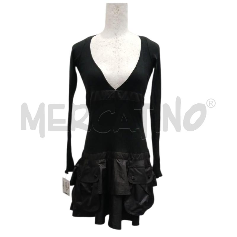 VESTITO DONNA PATRIZIA PEPE NERO | Mercatino dell'Usato Salerno fratte 1