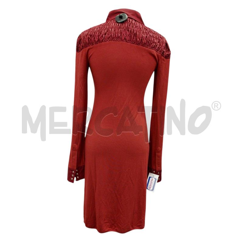 VESTITO DONNA PIANURA STUDIO COLOR ARAGOSTA CARTELLINATO | Mercatino dell'Usato Salerno fratte 2