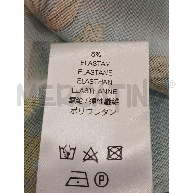 VESTITO DONNA PIERRE MANTOUX FANT CELESTE FIORI | Mercatino dell'Usato Salerno fratte 5