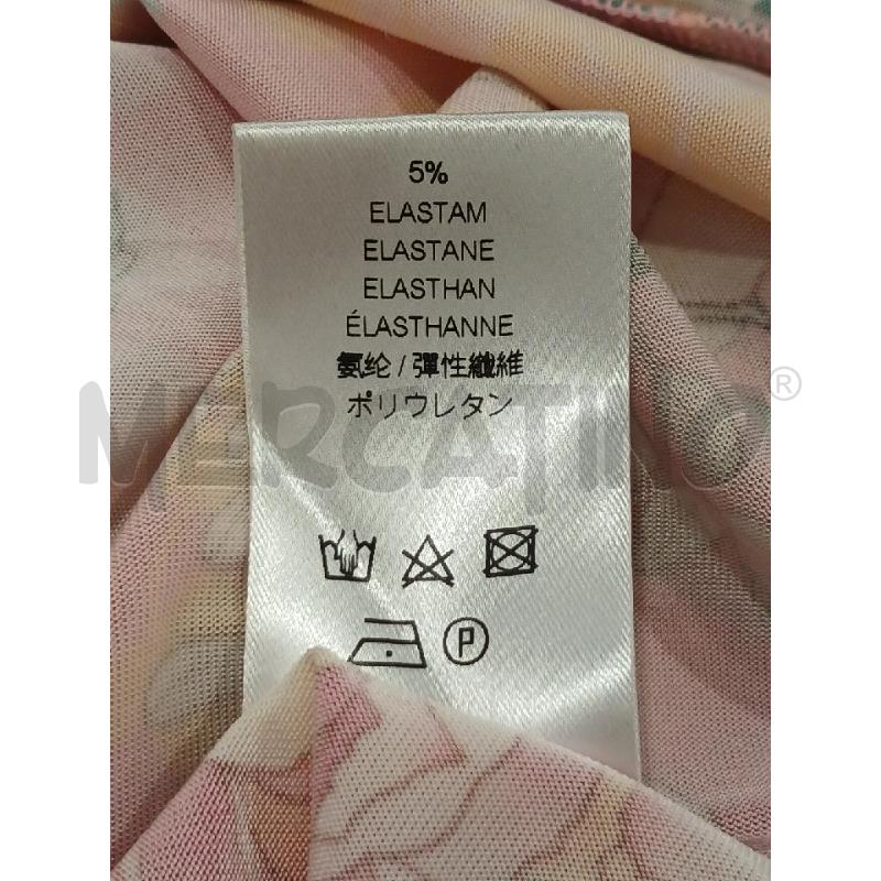 VESTITO DONNA PIERRE MANTOUX ROSA FANT FIORI | Mercatino dell'Usato Salerno fratte 5