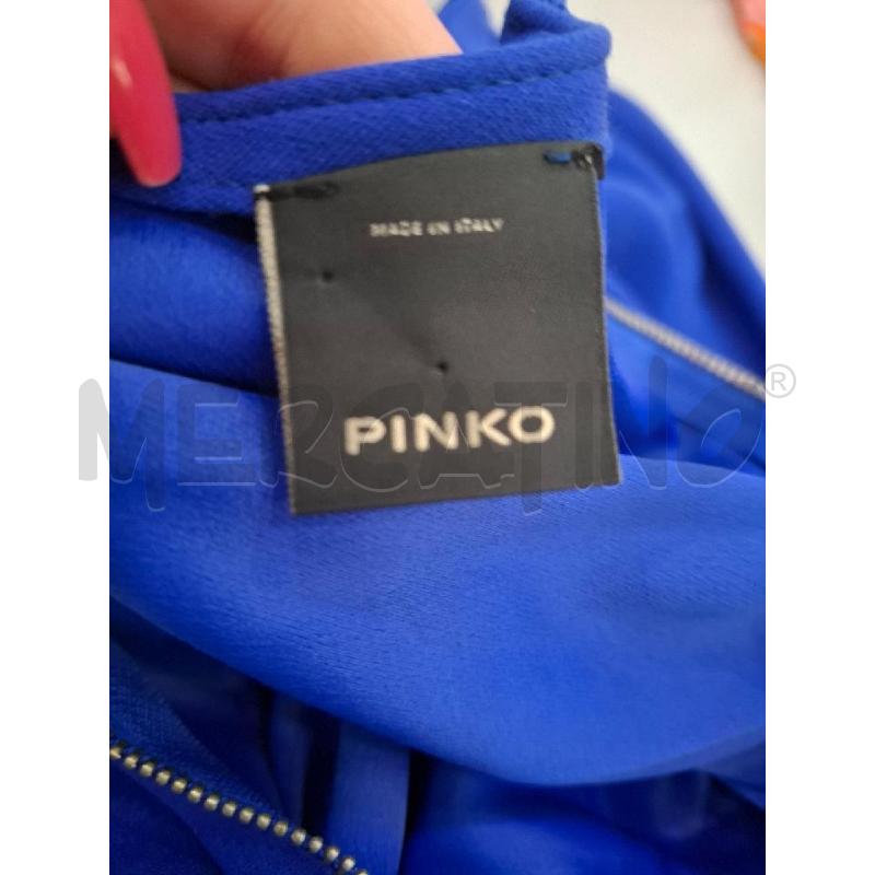 VESTITO DONNA PINKO BLU ELETTRICO | Mercatino dell'Usato Salerno fratte 3