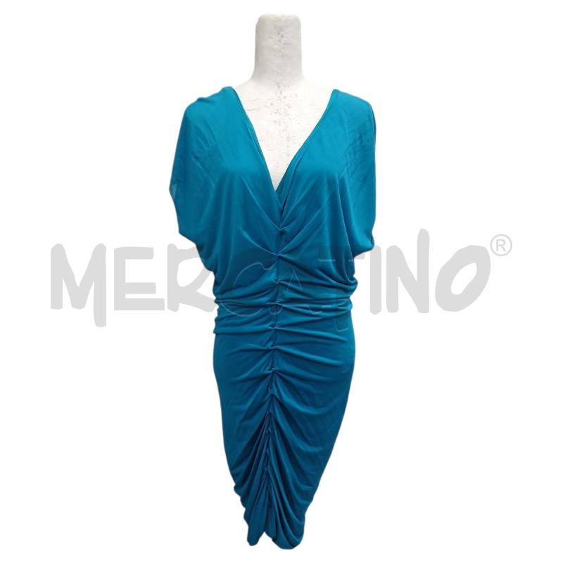 VESTITO DONNA PINKO BLU TURCHESE | Mercatino dell'Usato Salerno fratte 1