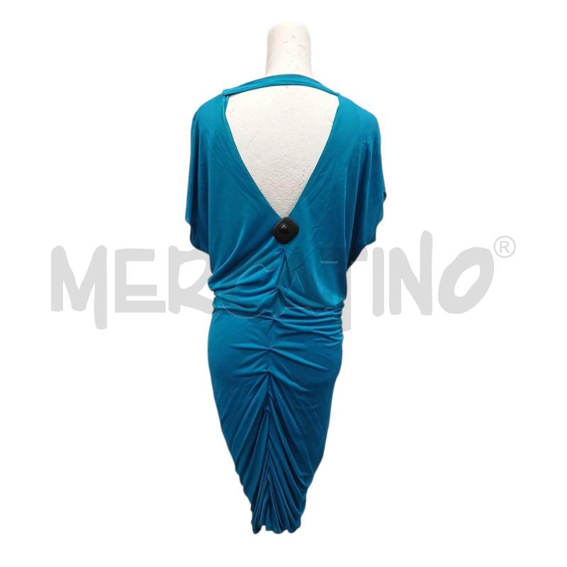 VESTITO DONNA PINKO BLU TURCHESE | Mercatino dell'Usato Salerno fratte 2
