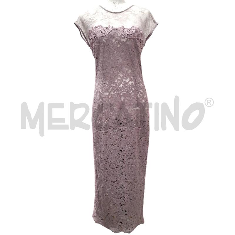 VESTITO DONNA PINKO LILLA TRAFORATO | Mercatino dell'Usato Salerno fratte 1