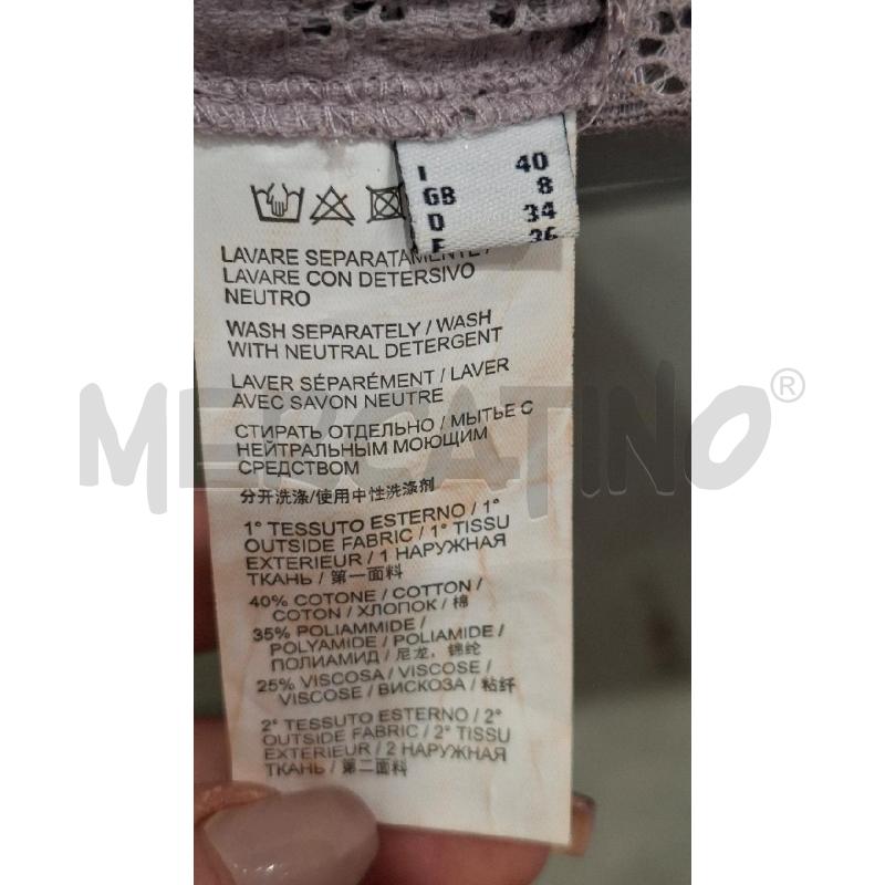 VESTITO DONNA PINKO LILLA TRAFORATO | Mercatino dell'Usato Salerno fratte 4