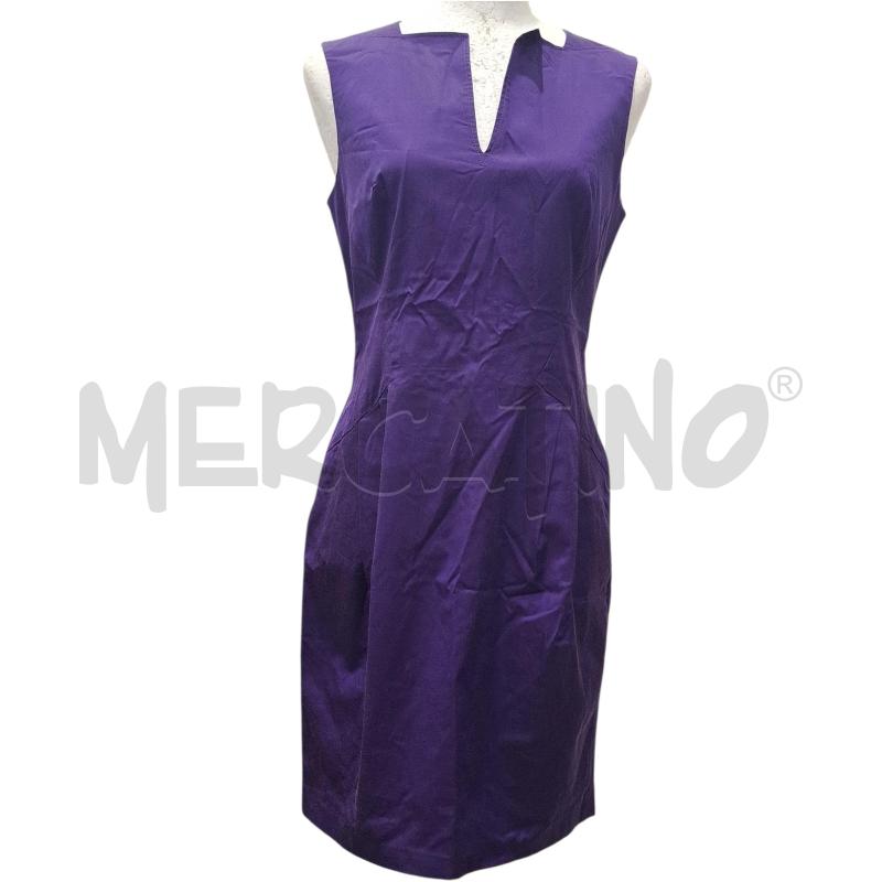 VESTITO DONNA PINKO VIOLA MISTO COTONE | Mercatino dell'Usato Salerno fratte 1
