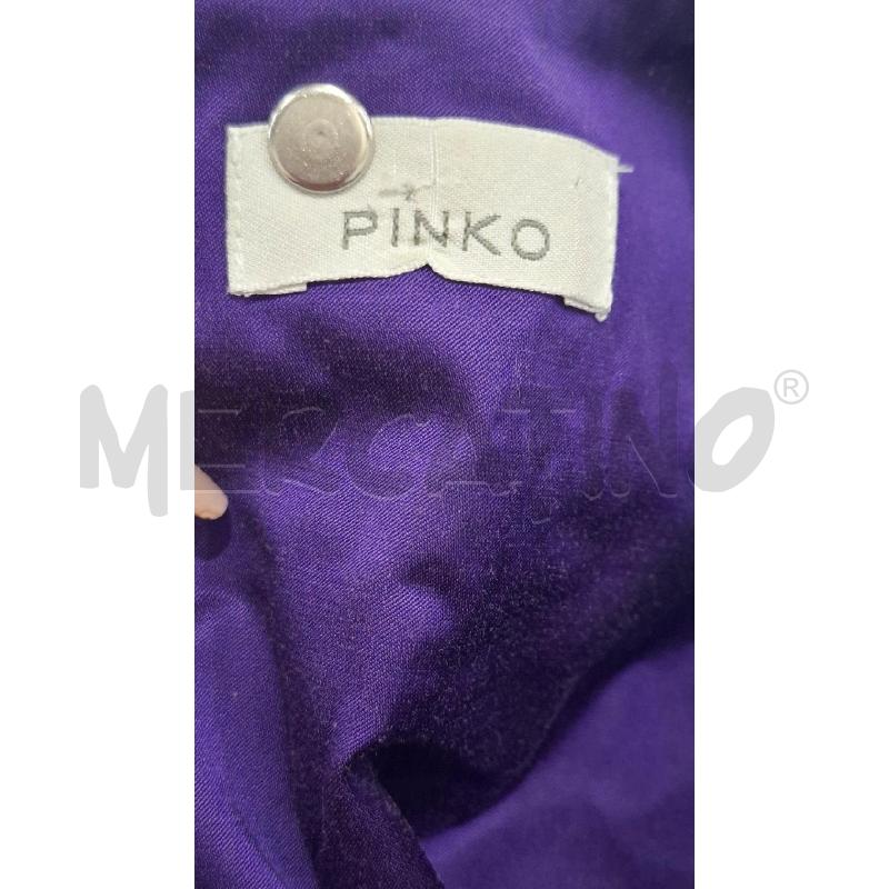 VESTITO DONNA PINKO VIOLA MISTO COTONE | Mercatino dell'Usato Salerno fratte 3