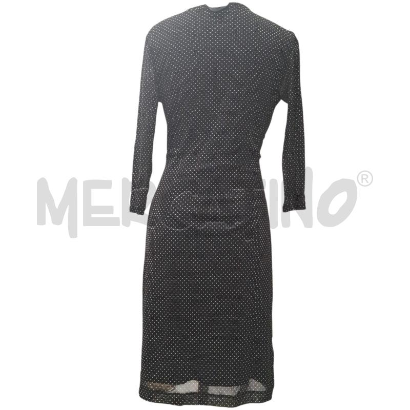 VESTITO DONNA S. OLIVER NERO POIS BIANCHI TG.40 | Mercatino dell'Usato Salerno fratte 2