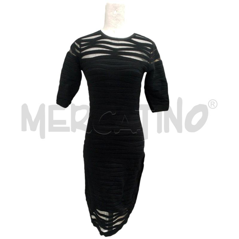 VESTITO DONNA SANDRO FERRONE NERO  | Mercatino dell'Usato Salerno fratte 1