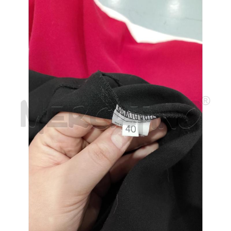 VESTITO DONNA SANDRO FERRONE RIGA BIANCA/ROSSA/NERA | Mercatino dell'Usato Salerno fratte 4