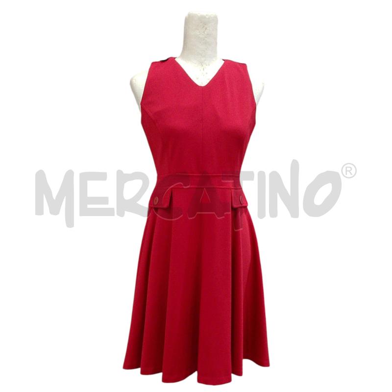 VESTITO DONNA SANDRO FERRONE ROSSO TG 42 | Mercatino dell'Usato Salerno fratte 1