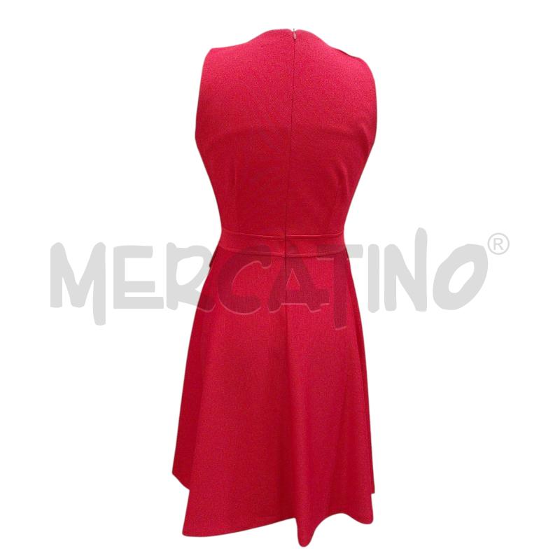 VESTITO DONNA SANDRO FERRONE ROSSO TG 42 | Mercatino dell'Usato Salerno fratte 2