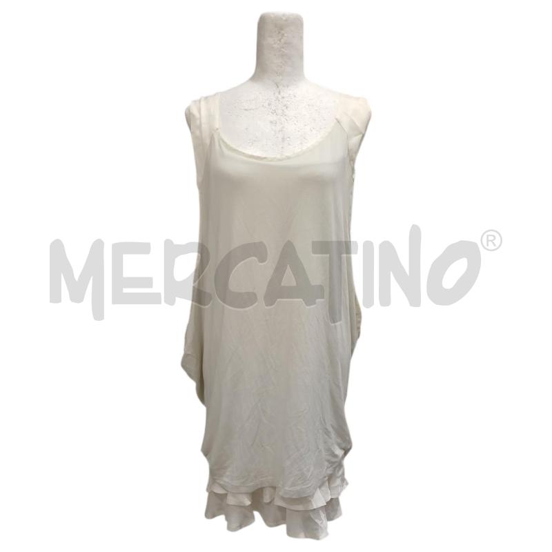 VESTITO DONNA SCEE BY TWINSET COLOR PANNA | Mercatino dell'Usato Salerno fratte 1