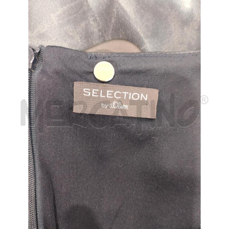VESTITO DONNA SELECTION S. OLIVER NERO BLU | Mercatino dell'Usato Salerno fratte 3