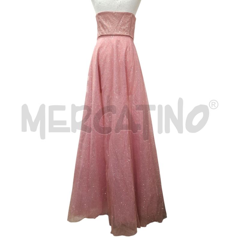 VESTITO DONNA SILENCE LUXURY ROSA BRILLANTINATO | Mercatino dell'Usato Salerno fratte 2