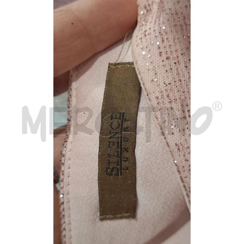 VESTITO DONNA SILENCE LUXURY ROSA BRILLANTINATO | Mercatino dell'Usato Salerno fratte 3