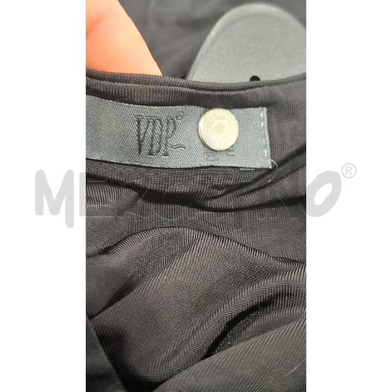 VESTITO DONNA VDP NERO TICH. BIANCHI | Mercatino dell'Usato Salerno fratte 3