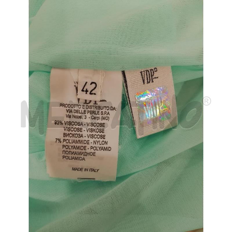 VESTITO DONNA VIA DELLE PERLE BIANCO GIALLO FIORI | Mercatino dell'Usato Salerno fratte 4