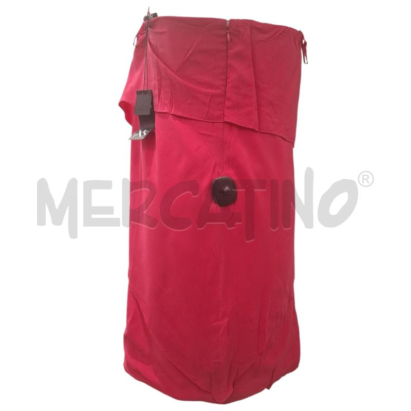 VESTITO DONNA XS MILANO FUCSIA 100X100 SETA CARTELLINATO | Mercatino dell'Usato Salerno fratte 2