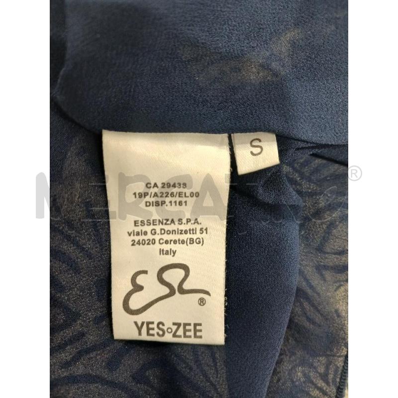 VESTITO DONNA YES ZEE BEIGE/DORATO FANT BLU | Mercatino dell'Usato Salerno fratte 4