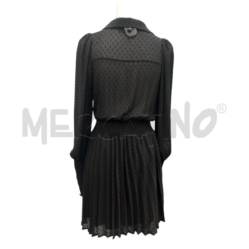 VESTITO DONNA ZARA NERO BOTTONI BRILL. | Mercatino dell'Usato Salerno fratte 2