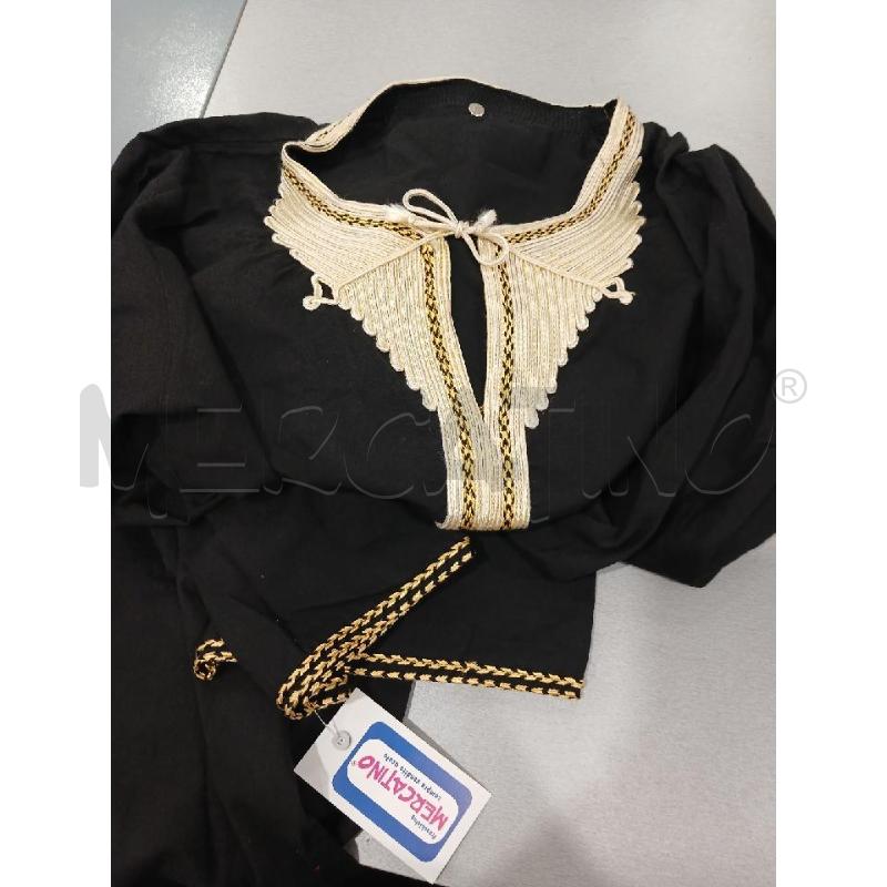 VESTITO UOMO ARABO NERO RICH. BEIGE | Mercatino dell'Usato Salerno fratte 3
