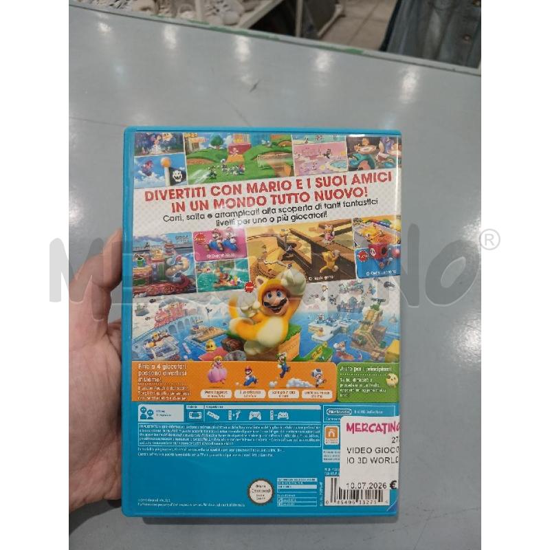 VIDEO GIOCO SUPER MARIO 3D WORLD WII U PAL ITA | Mercatino dell'Usato Salerno fratte 2