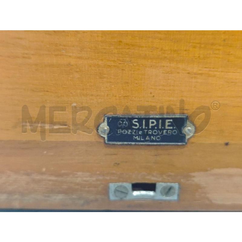VOLTMETRO POSSI TROVERO IN LEGNO  | Mercatino dell'Usato Salerno fratte 4