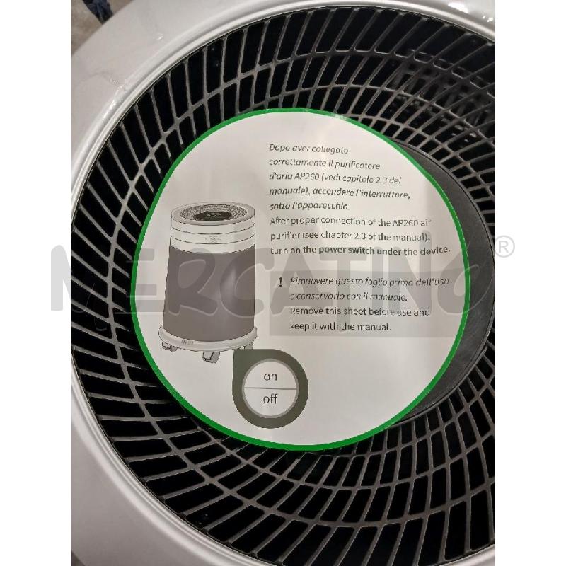VORWERK PURIFICATORE D'ARIA AP260 TESTATO E FUNZIONANTE | Mercatino dell'Usato Salerno fratte 4