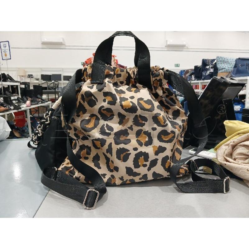 ZAINO/BORSA DONNA CAMOMILLA ANIMALIER | Mercatino dell'Usato Salerno fratte 2