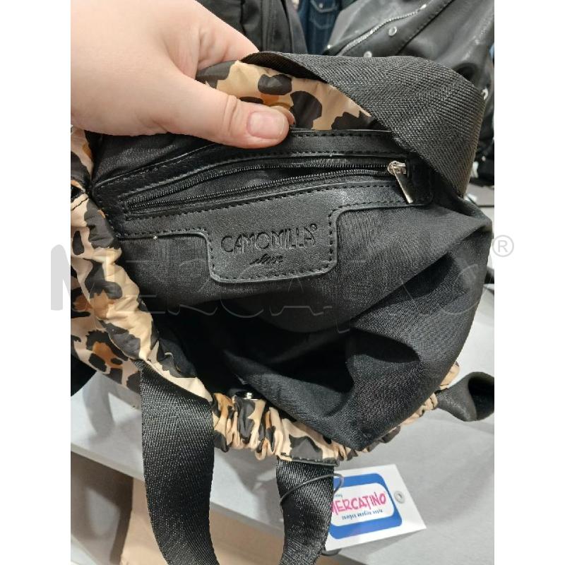 ZAINO/BORSA DONNA CAMOMILLA ANIMALIER | Mercatino dell'Usato Salerno fratte 4