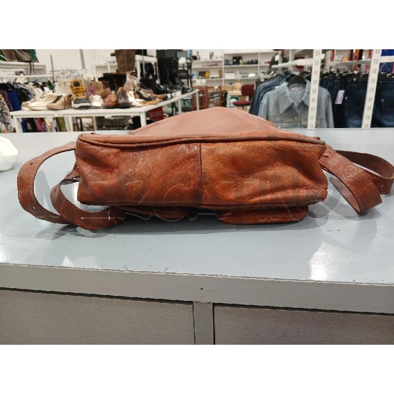 ZAINO DONNA PELLE MARRONE | Mercatino dell'Usato Salerno fratte 3