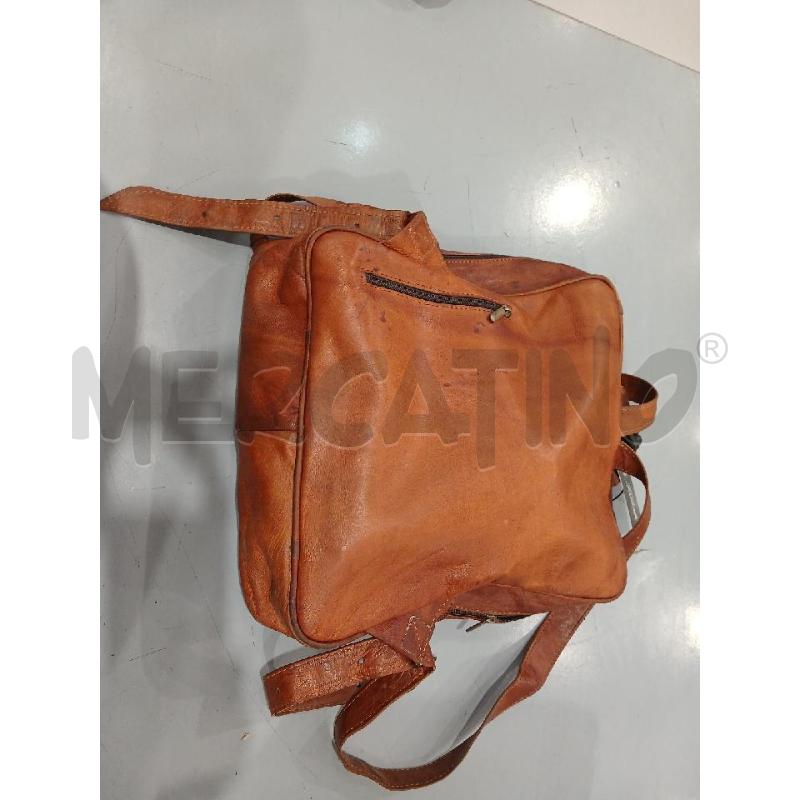 ZAINO DONNA PELLE MARRONE | Mercatino dell'Usato Salerno fratte 4