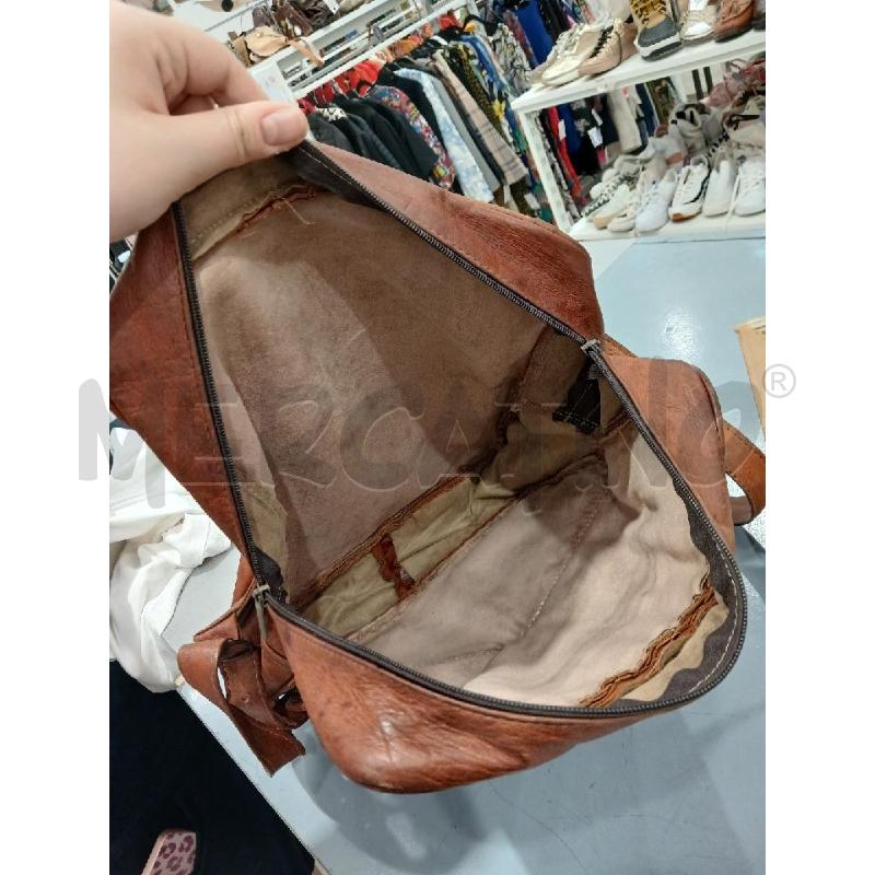 ZAINO DONNA PELLE MARRONE | Mercatino dell'Usato Salerno fratte 5