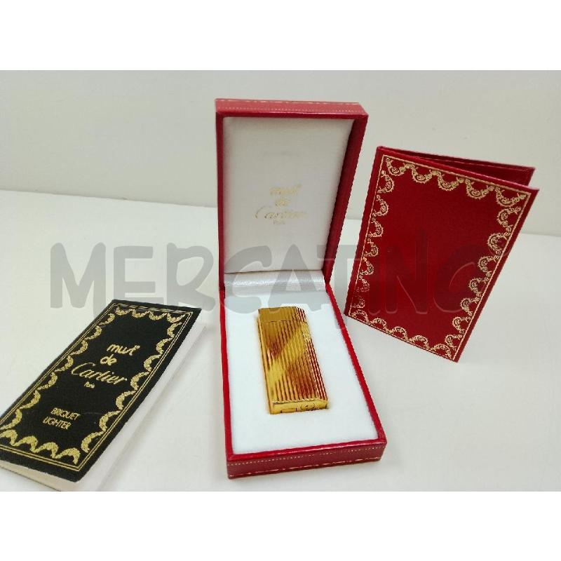 ACCENDINO DA COLLEZIONE MUST DE CARTIER | Mercatino dell'Usato Siena 1