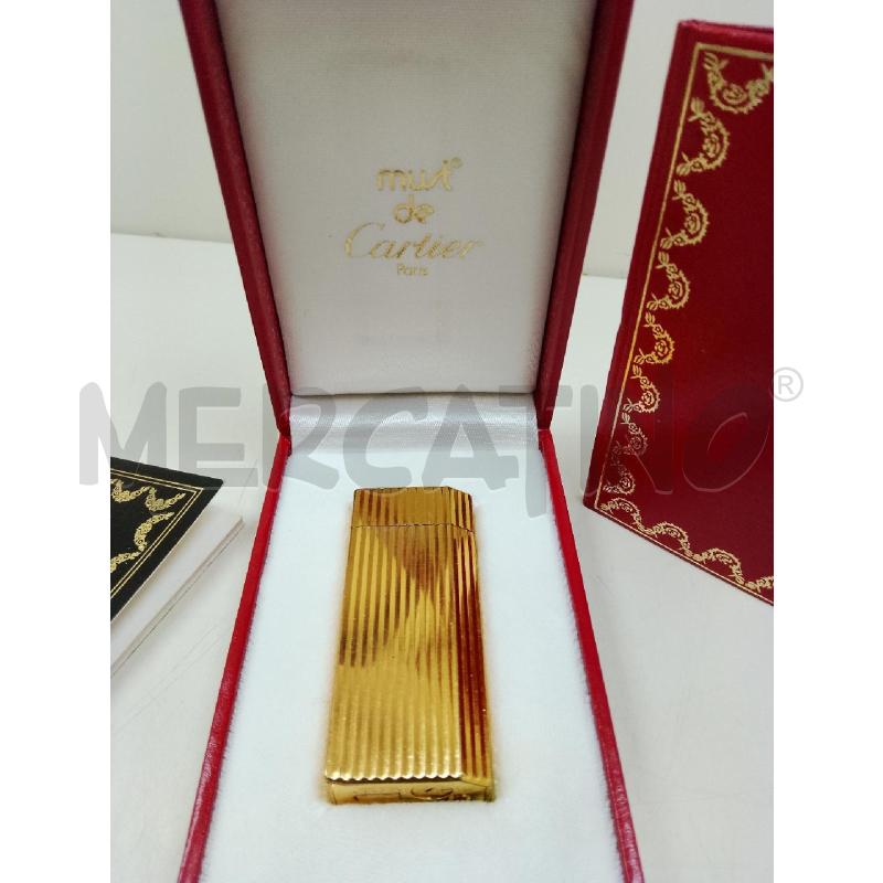 ACCENDINO DA COLLEZIONE MUST DE CARTIER | Mercatino dell'Usato Siena 2