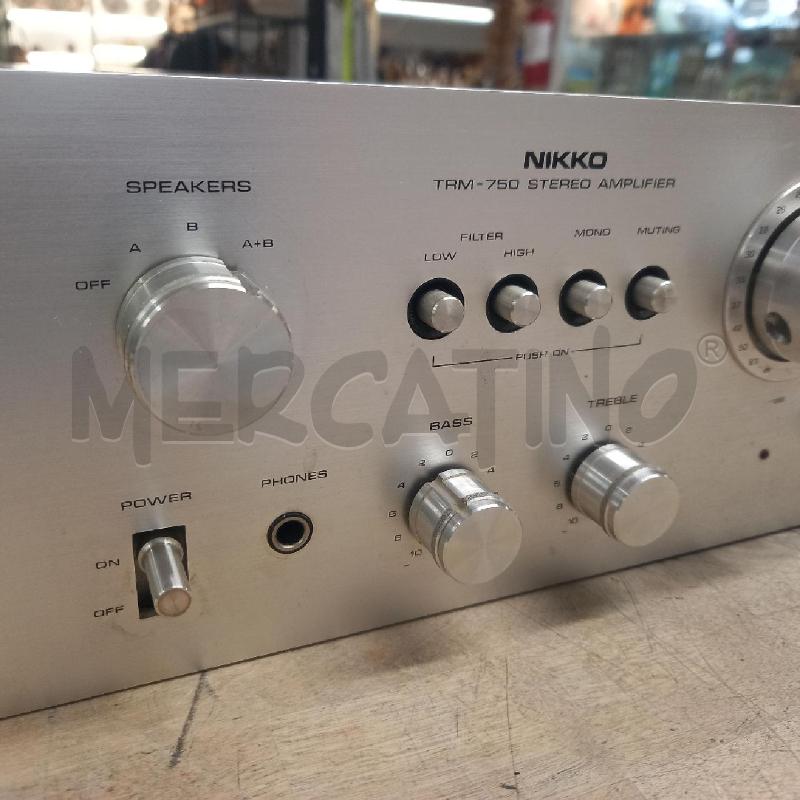 AMPLIFICATORE NIKKO TRM-750 | Mercatino dell'Usato Siena 1