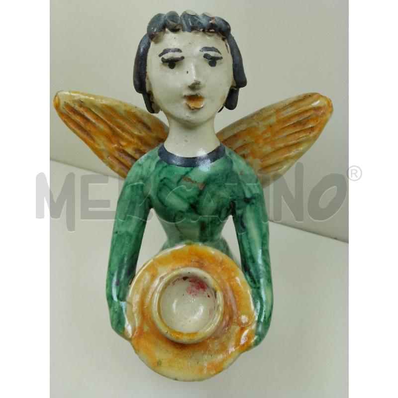 ANGELO PORTACANDELA TERRACOTTA | Mercatino dell'Usato Siena 1