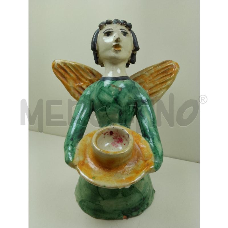 ANGELO PORTACANDELA TERRACOTTA | Mercatino dell'Usato Siena 2