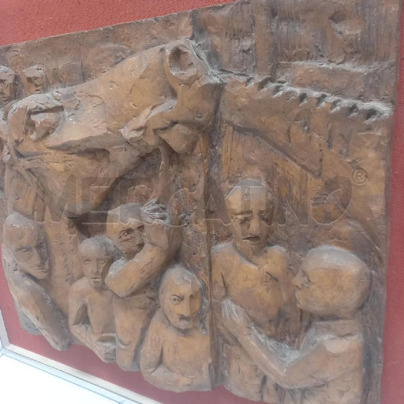 BASSORILIEVO STADERINI  SCULTURA TERRACOTTA  | Mercatino dell'Usato Siena 3