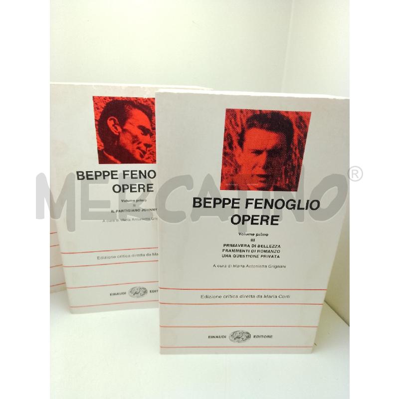 BEPPE FENOGLIO OPERE 5 VOLUMI | Mercatino dell'Usato Siena 3